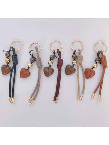 Keypus - Exquisite Heart Pendant Keychain