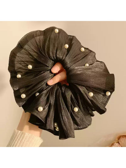 Gifty - Wrinkled Lace Hair Loop