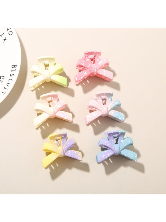 Beau - Gradient Bow Shaped Hair Claw Clip