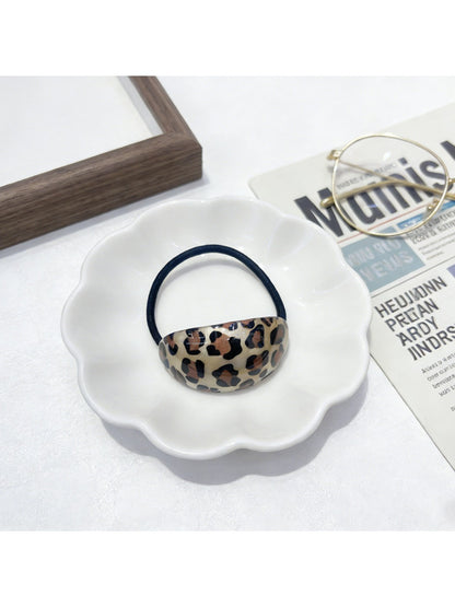 Gifty - Vintage Leopard Print Hair Tie