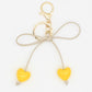 Keypus - Cute Heart Bow Keychain