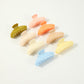 Beau - Solid Color Square Tip Claw Clip