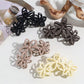 Beau - Plastic Hollow Flower Floral Hair Claw Clip