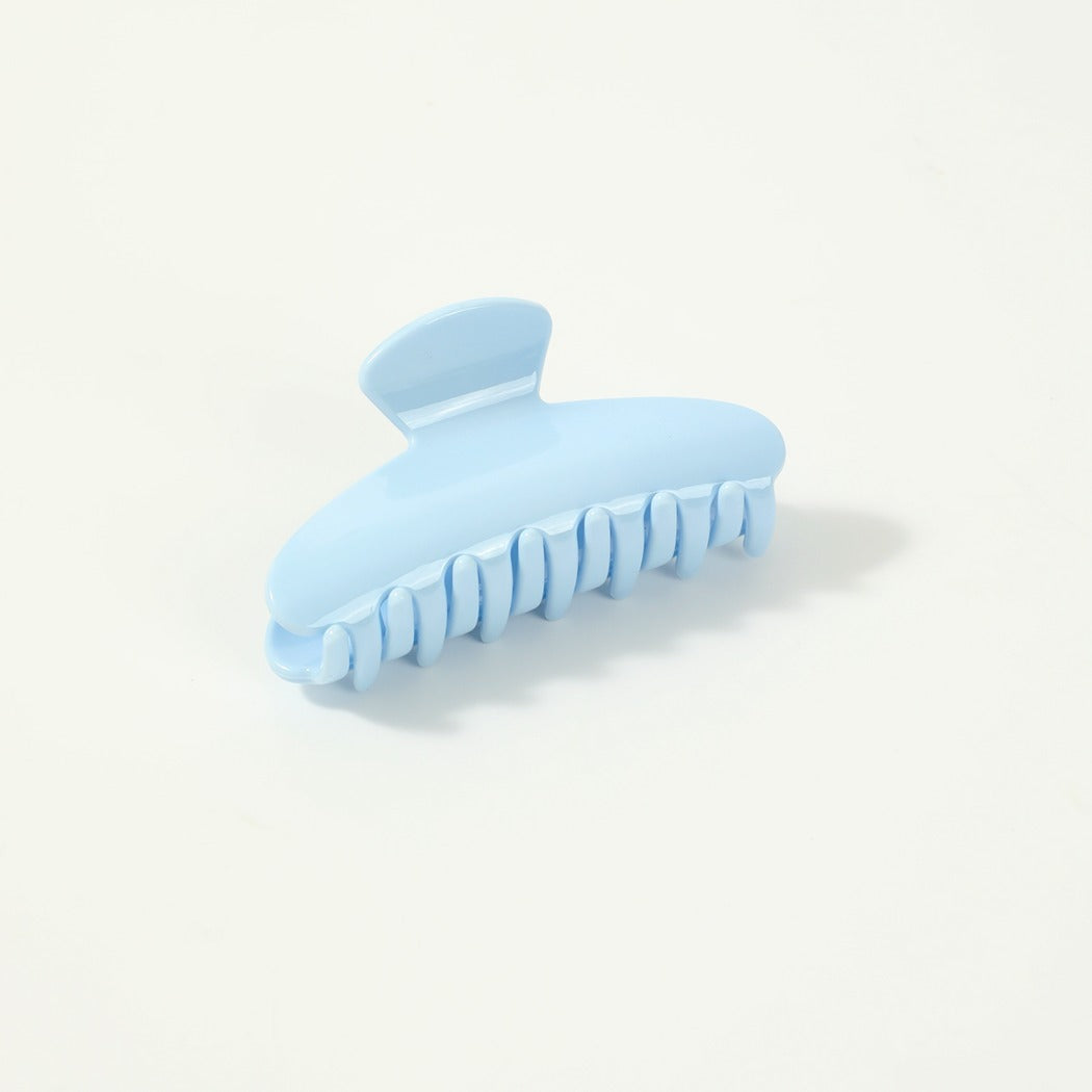 Beau - Solid Color Square Tip Claw Clip