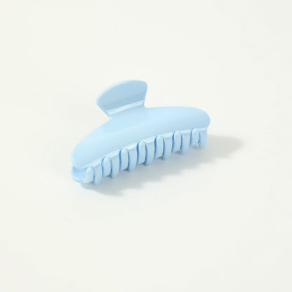 Beau - Solid Color Square Tip Claw Clip