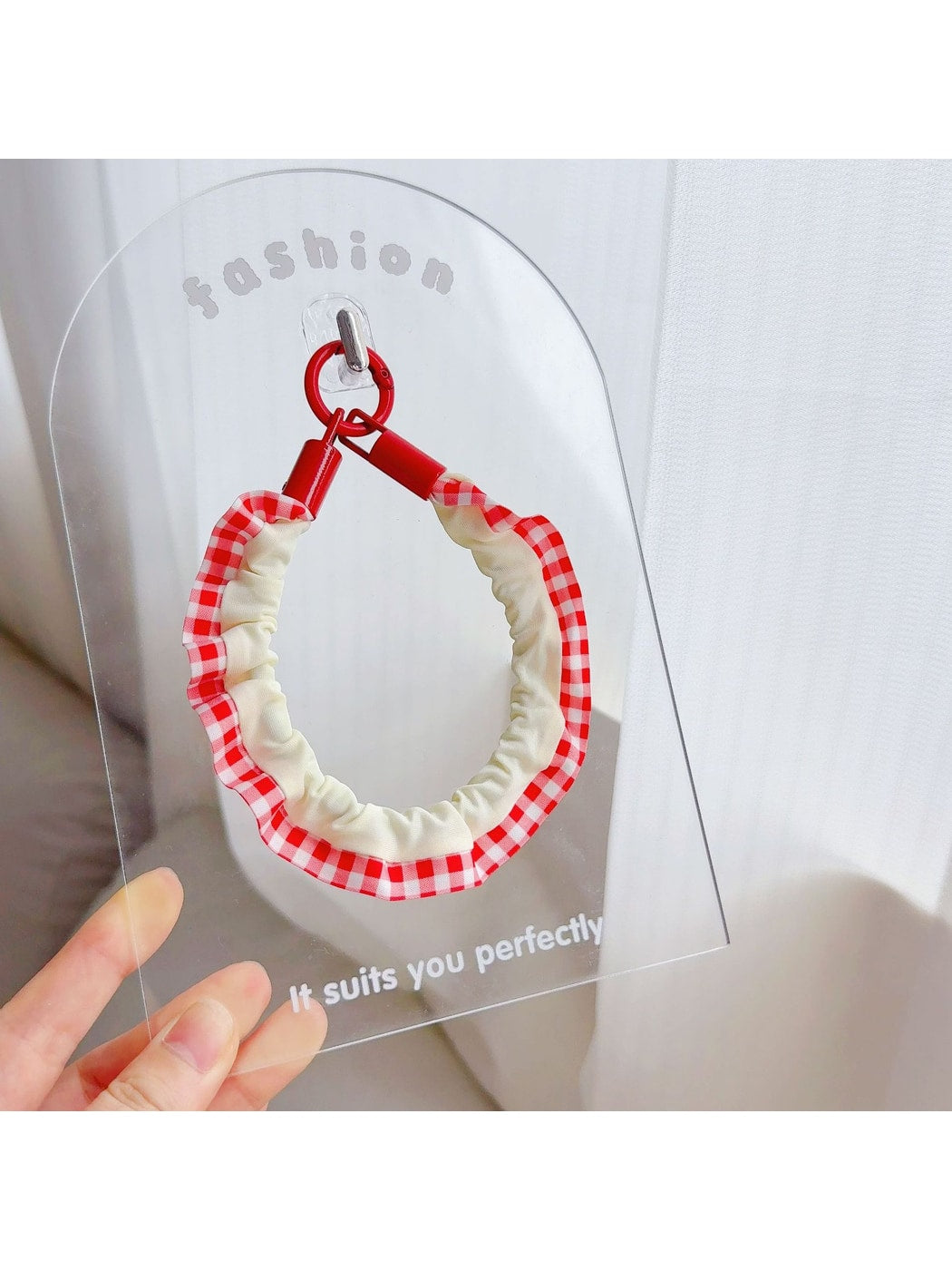 Keypus - Ruched Strap Fashion Keychain