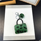 Keypus - Mini Leopard Print Bag Charm Keychain