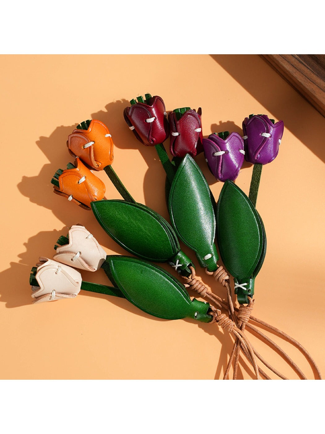 Keypus - Tulip-Shaped Pendant Keychain