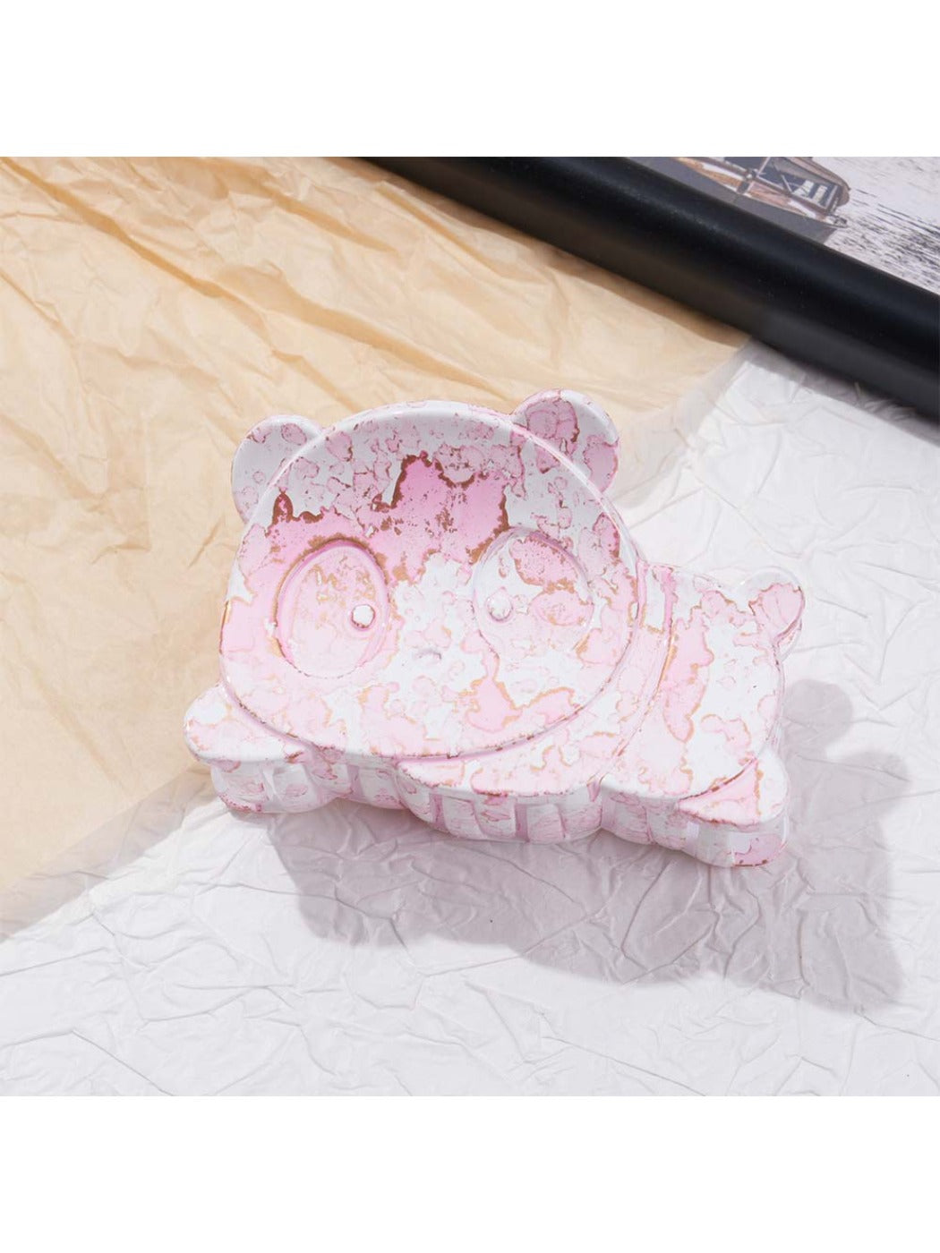 Beau - Bear Print Hair Clip