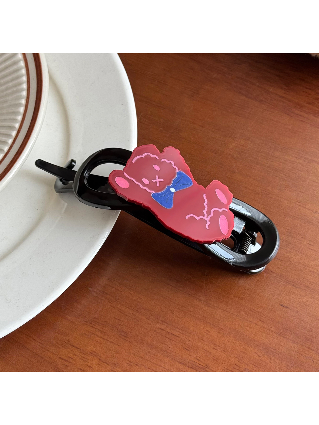 Beau - Cartoon Animal Twisted Plastic Banana Clip