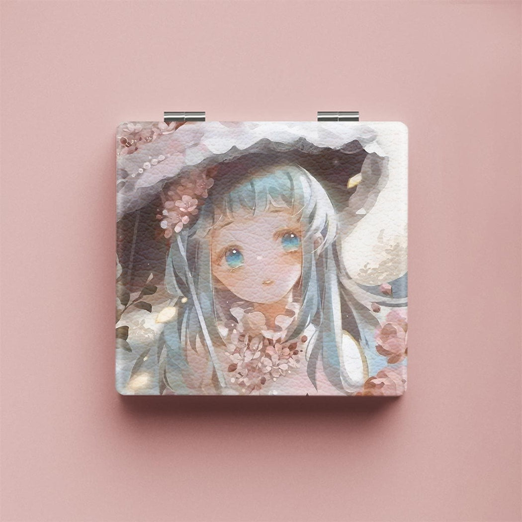 Mirroray - Anime Style Printed Portable Makeup Mirror