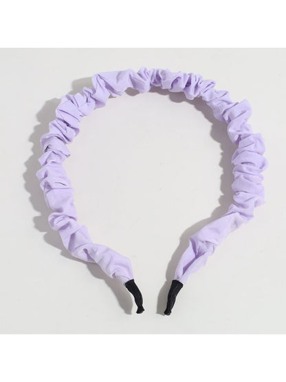 Gifty - Thin Ruched Fabric Hair Accessory Headband