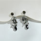 Earedge - Elegant Bead And Tassel Drop Earrings