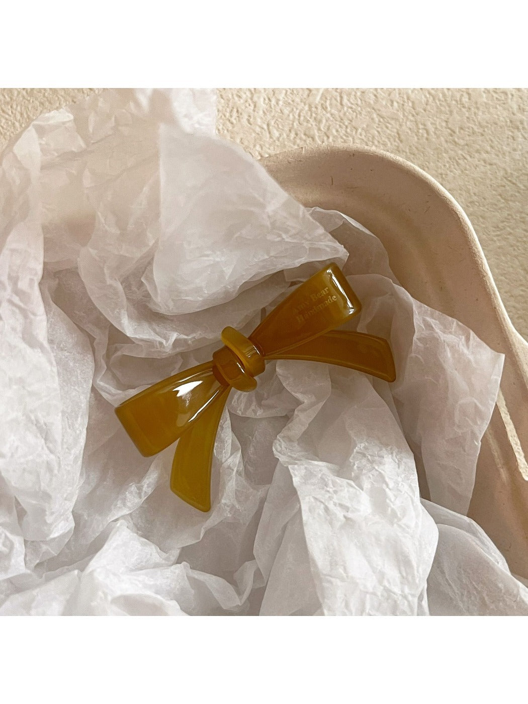 Beau - Cute Solid Color Bow Hair Clip