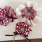 Gifty - Plaid Hair Ties with Lace Trim
