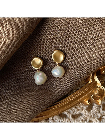 Earedge - Baroque Irregular-Style Earrings