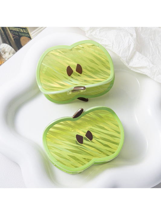 Beau - Cute Apple Hair Claw Clip