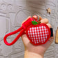 Keypus - Creative Plaid Fruit Keychain