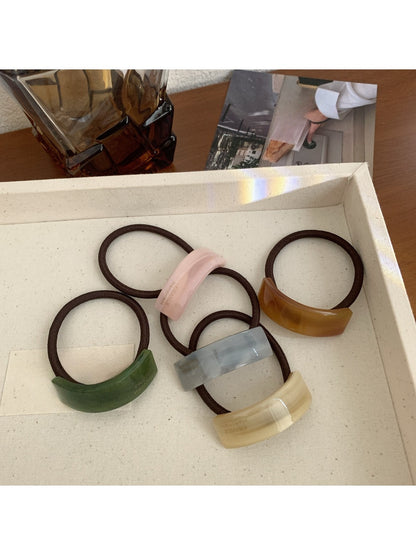 Gifty - Stylish Simple Curved Acetate Hair Tie