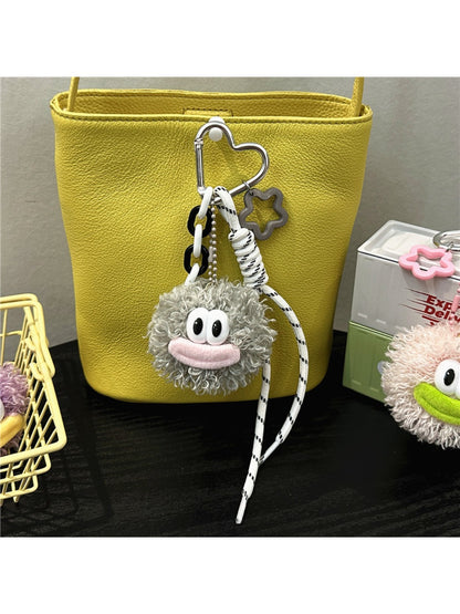 Keypus - Cute Quirky Pom Pom Keychain