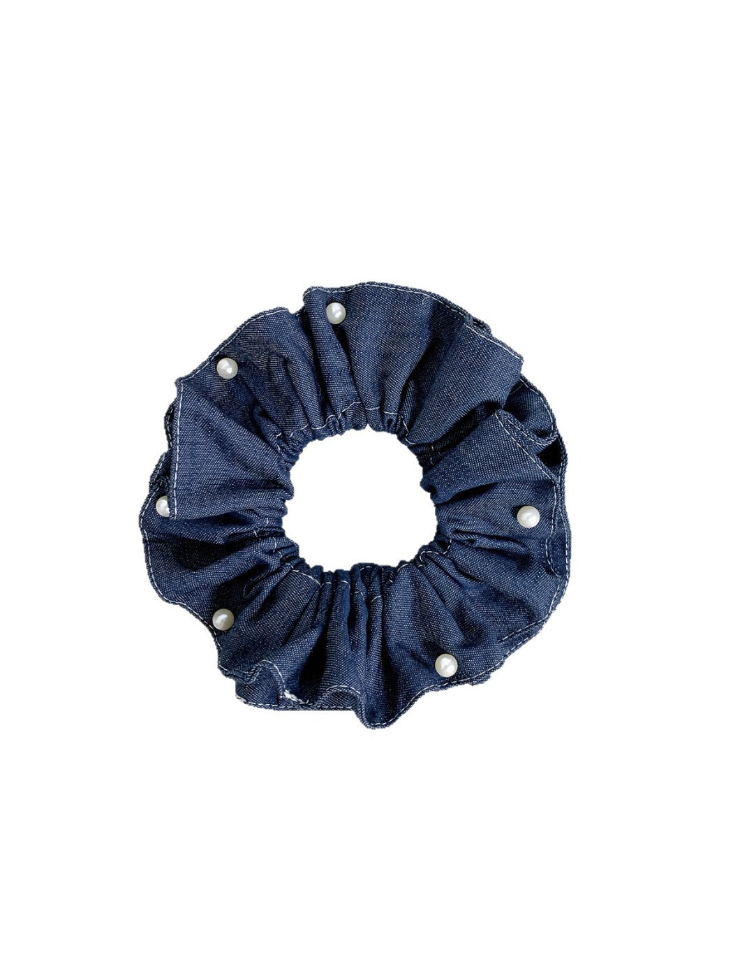 Gifty - Blue Denim Fashion Hair Tie