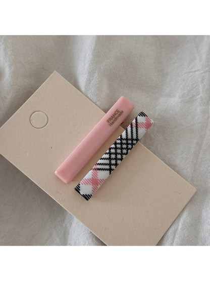 Beau - Sweet Style Printed Barrette Hair Clip