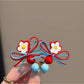 Beau - Color-Blocked Floral Hair Clip