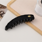 Beau - Curved Velvet Wrapped Hair Clip