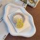 Gifty - Cute Bunny Detail Elastic Hair Tie