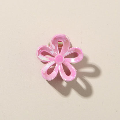 Beau - Glossy Floral PS Hair Accessory Claw Clip