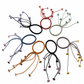 Gifty - Floral Tassel Braided Hair Tie