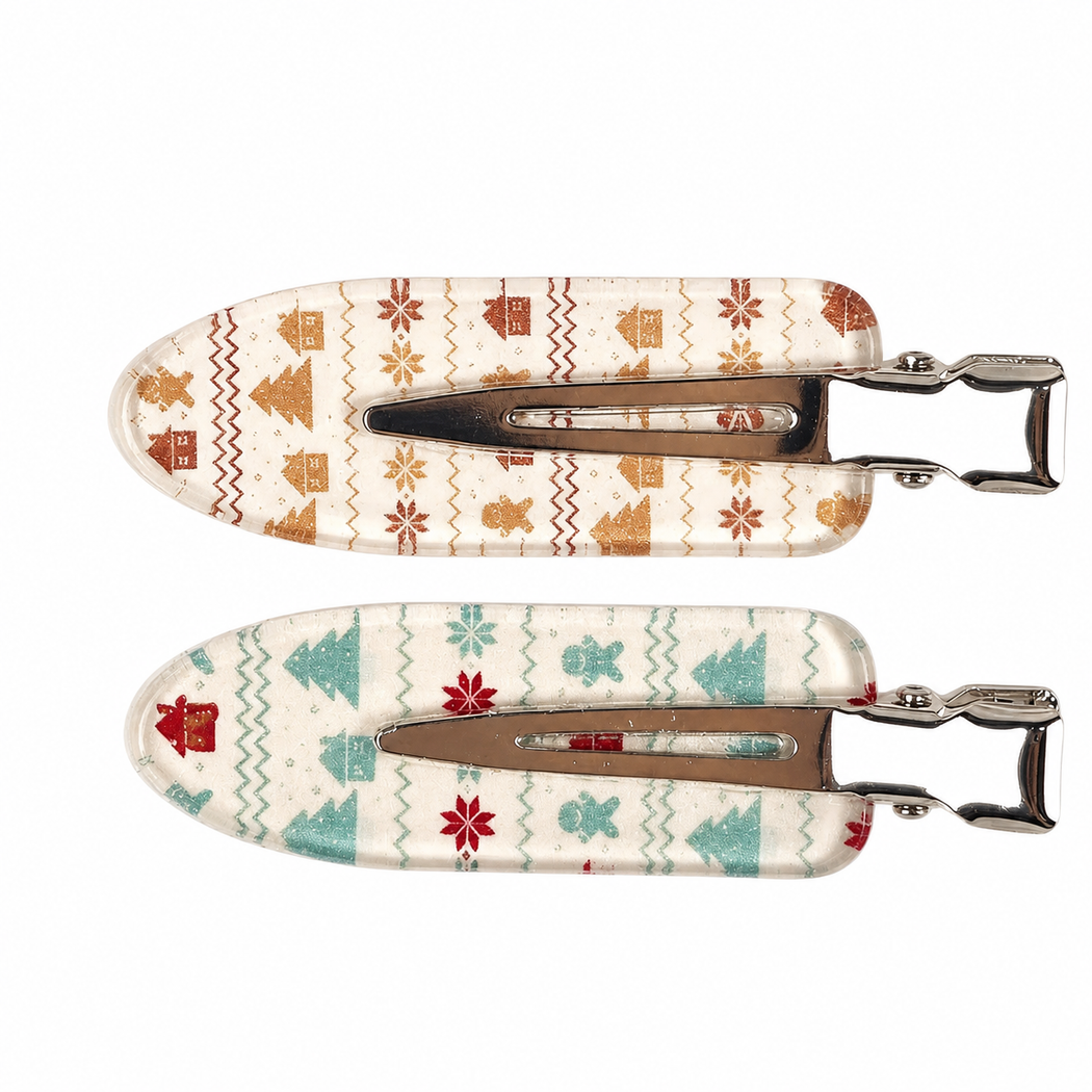Beau - Christmas Character Side Barrette