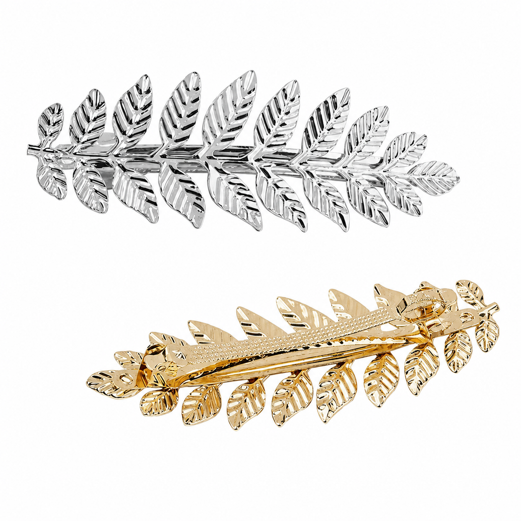 Beau - Baroque Leaf Spring Barrette