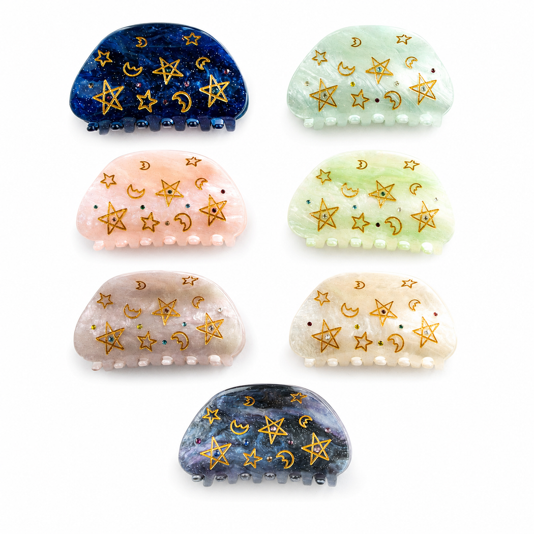 Beau - Celestial Glitter Hair Claw