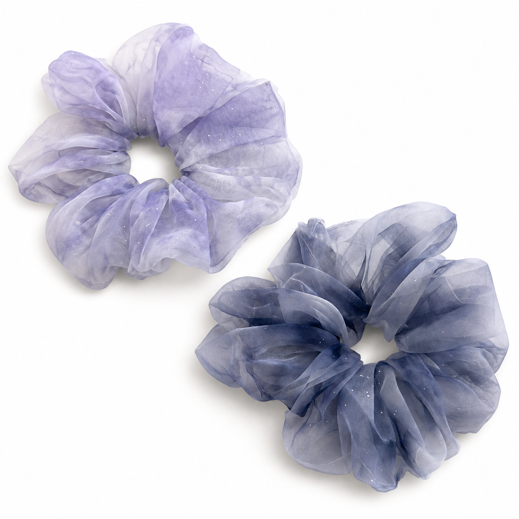 Gifty - Starry Tulle Oversized Scrunchie