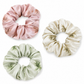 Gifty - Bamboo Leaf Print Satin Scrunchie