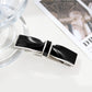 Beau - Plastic and Alloy Bow Design Top Hair Clip