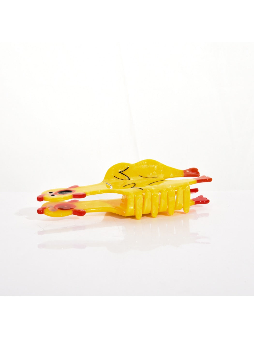 Beau - Screaming Chicken Hair Claw Clip