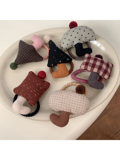 Gifty - Cartoon Mushroom Hair Tie