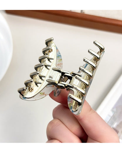Beau - Spring Summer Floral Hair Claw Clip