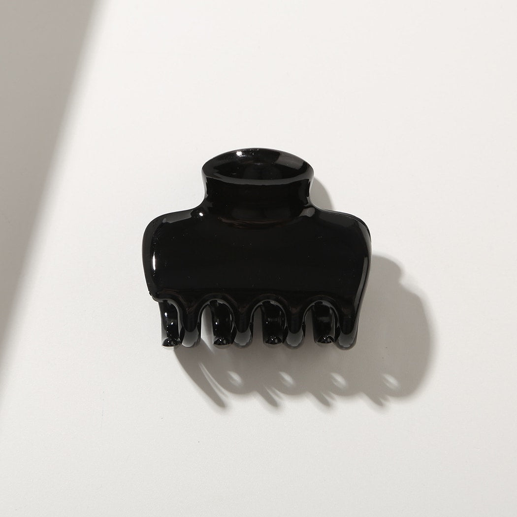 Beau - Simple Glossy Geometric Hair Claw Clip