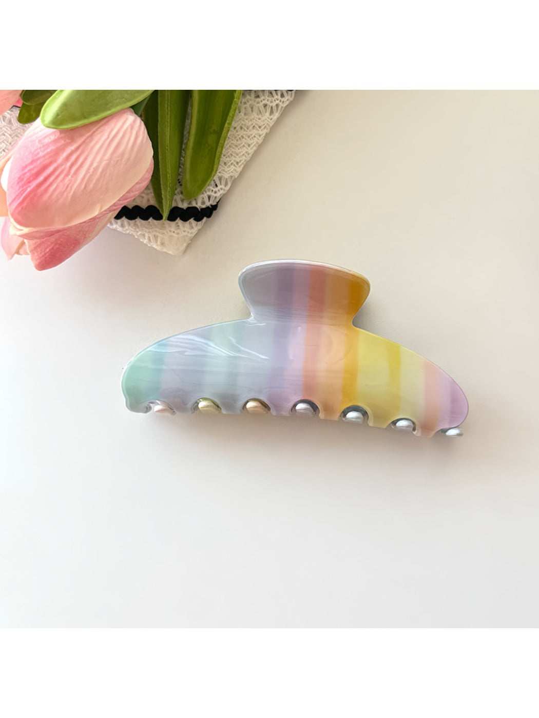 Beau - Sweet Floral Claw Clip