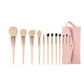 Smoosh 12 Soft Bristle Makeup Brush color options including Beige, Grey, Pink