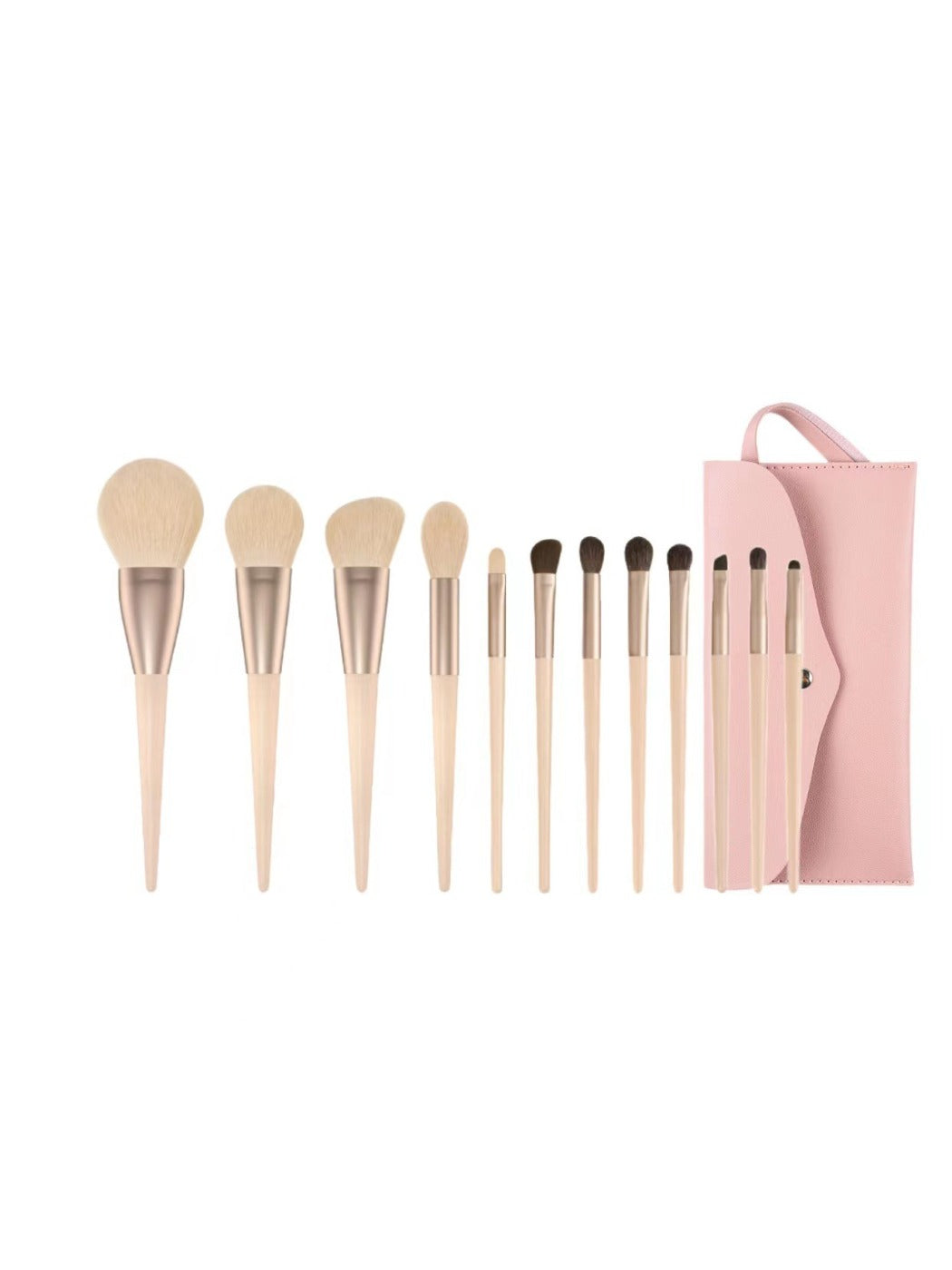 Smoosh - 12 Soft Bristle Makeup Brush Set