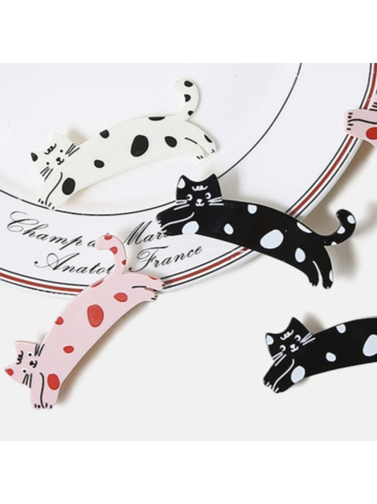 Beau - Polka Dot Cat Hair Clip