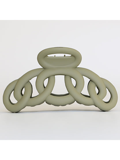 Beau - Minimalist Chain Link Hair Claw Clip