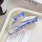 Beau - Vintage Marble Pattern Acrylic Claw Clip