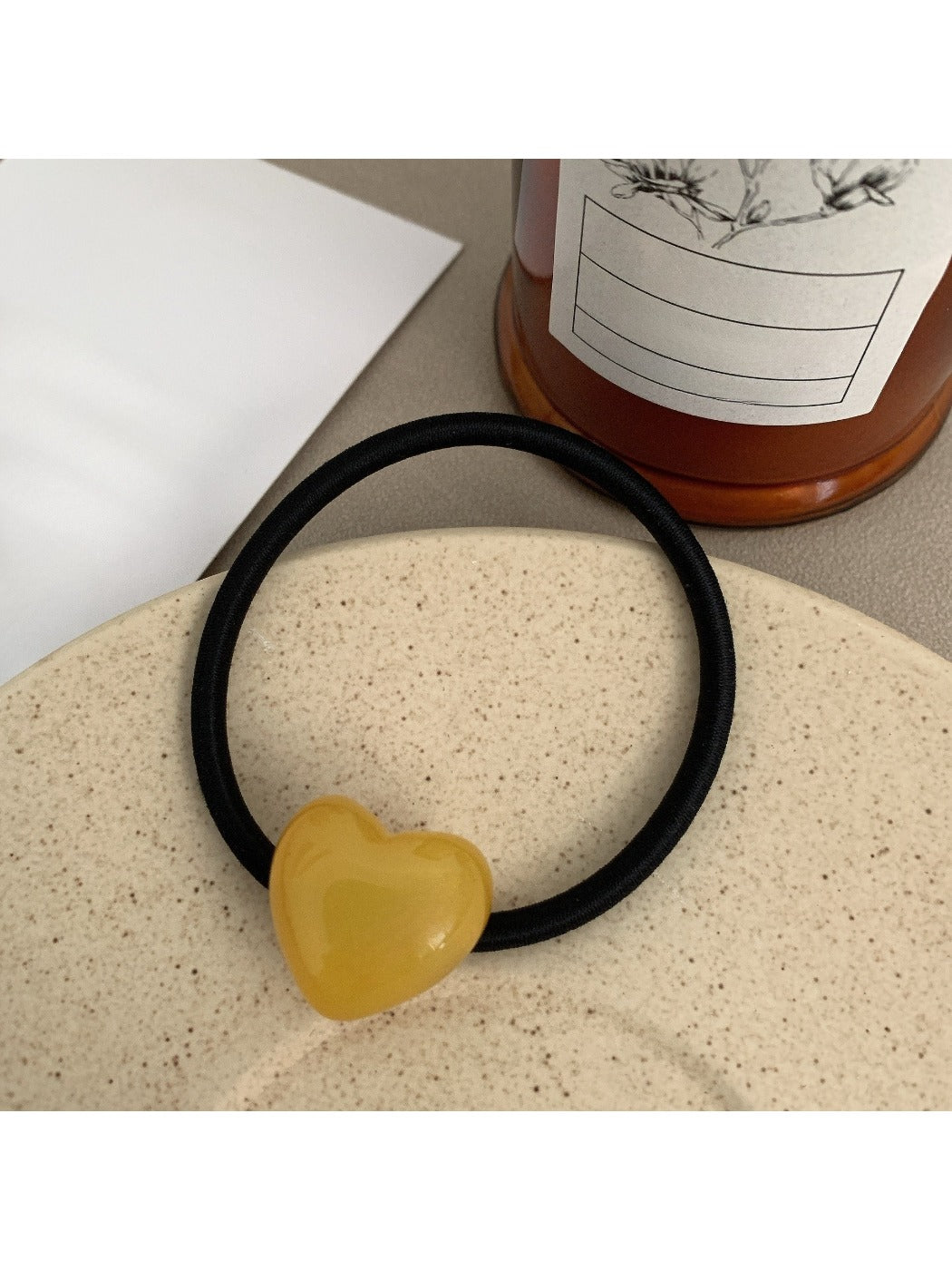 Gifty - Heart-Shaped High-Stretch Hair Tie