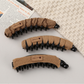 Beau - Rectangular Detail Polyester banana Clip