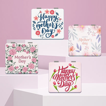 Mirroray - Mother's Day Print Portable Compact Mirror
